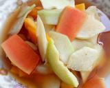 Foto langkah ke 18 dari resep Asinan Rujak Buah Segar #Dandelion.
