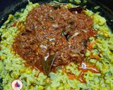 A picture of step 7 of Girnari Khichdi: Spicy Kathiyawadi One-Pot Meal.