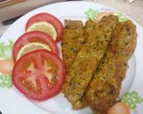 Foto langkah ke 4 dari resep Kebab ayam rumahan yg enak & murah.