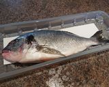 A picture of step 1 of Grilled Sea Bream.