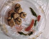 A picture of step 5 of Bajre ke vade.
