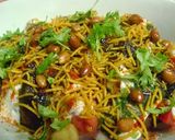 A picture of step 7 of Falafel Chaat (Chickpeas Dumplings - Indo - Middle Eastern Fusion Style).
