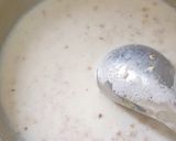 A picture of step 2 of Healthy Chia Seeds, Almonds, banana and Oats Pudding : 10 minutes Power breakfast on the go.