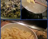 A picture of step 2 of AMIEs Pasta with OLIVEs.