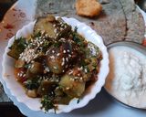 भोगीची लेकुरवाळी भाजी (Bhogichi Bhaji Recipe In Marathi) रेसिपी स्टेप 9 फोटो 