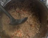 A picture of step 2 of Beef mince spaghetti.