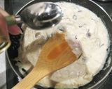 A picture of step 12 of Macrobiotic Creamy Mushroom and Tofu Spaghetti.