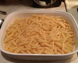 A picture of step 4 of Baked Mostaccioli.