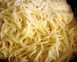 A picture of step 6 of Bruschetta Spaghetti.