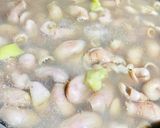Hình bước làm 1 của món PHÁ LẤU BAO TỬ CÁ BA SA+TRỨNG CÚT