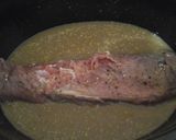 A picture of step 5 of My Mustard Pulled Pork 😉😊.