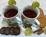 A picture of step 2 of Cinnamon Lemon Ginger Tea.