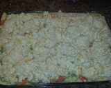 A picture of step 6 of Cheddar bay chicken pot pie.