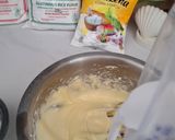 Foto langkah ke 3 dari resep Matcha Mochi Cheesecake.