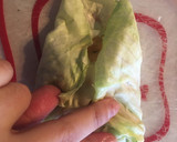Foto del paso 5 de la receta: Rollitos de Col rellenos de pollo y verdura 🥬