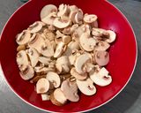 Gombás-brokkolis udon tészta recept fázis 1 fotója