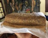Foto langkah ke 11 dari resep Cake Pisang Flaxseeds Glutenfree Tepung Beras Kukus dengan Probiotik.