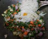 A picture of step 2 of Samiya Upma/ Samiya Bhath.