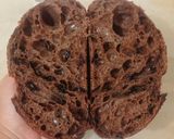 Foto langkah ke 20 dari resep Double Chocolate Sourdough Bread (78%).