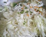 A picture of step 3 of Chinese noodles.
