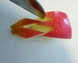 A picture of step 6 of Apple Tulips.