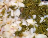 A picture of step 3 of Methi aloo ki sabji.