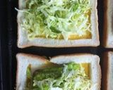 A picture of step 9 of Hearty and Nutritious Stuffed Toast.