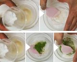 Une image de l'étape 2 de Un trèfle et une chenille- Jouyo Manju (Wagashi).