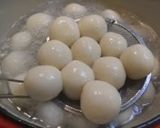 A picture of step 6 of So Fluffy ~ Chewy White Shiratamako Dango.