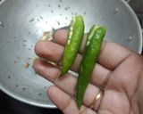 A picture of step 4 of Bombay chutney onion besan chutney.