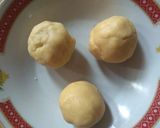 Foto langkah ke 2 dari resep Cookies pelangi teflon.