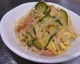 A picture of step 10 of Chinese-style Cellophane Noodle Salad.
