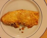 A picture of step 15 of Taisen's beef and bean enchiladas.