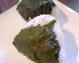 A picture of step 4 of Soy Sauce and Garlic Pickled Shiso Leaves.
