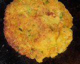 A picture of step 4 of Leftover dal & rice pancake.