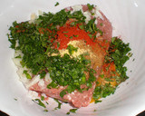 Foto del paso 1 de la receta: Tajine de albóndigas de cordero y huevo (kofta tajine)