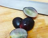 A picture of step 2 of Grape Milk.