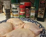 A picture of step 1 of Grilled Chicken in Olive Oil Marinade.