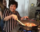 A picture of step 8 of Grandma’s Famous Menudo.