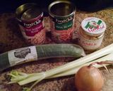 A picture of step 1 of No cook Veggie Salad.