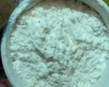 A picture of step 1 of Sattu chilla.