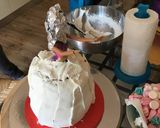 Foto del paso 13 de la receta: Torta Barbie princesa
