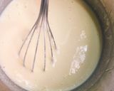 Hình bước làm 2 của món Rau câu cafe-flan