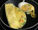 Foto langkah ke 3 dari resep Gyeran mari / telur dadar ala korea.