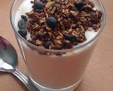 A picture of step 8 of Vickys Chocolate Granola GF DF EF SF NF.
