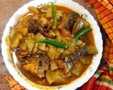 লাউ দিয়ে টাকি মাছ রেসিপির ধাপ 2 ছবি