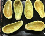 Foto del paso 1 de la receta: Berenjenas rellenas al horno