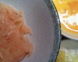 A picture of step 3 of Simmered Abura-age and Chicken Roll.