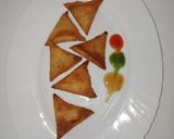 A picture of step 5 of Chicken veggies Samosay.