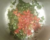 A picture of step 3 of Methi ka pulao.
